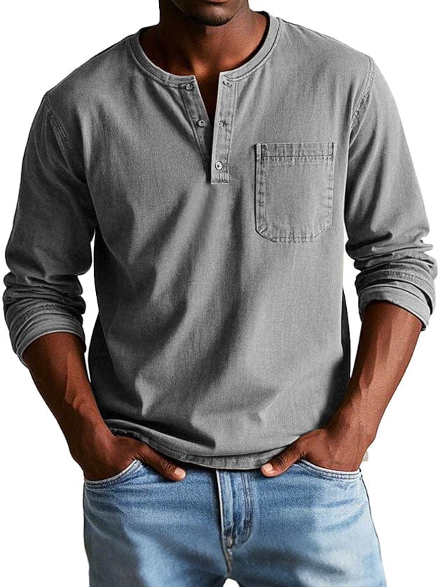 Holm™ | Vintage Henley Trøje