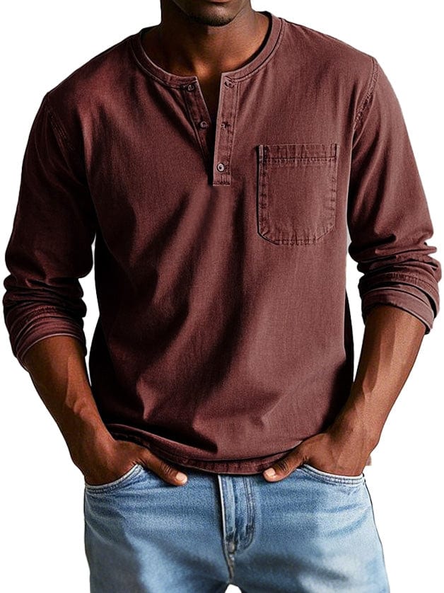 Holm™ | Vintage Henley Trøje