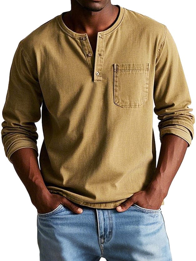Holm™ | Vintage Henley Trøje