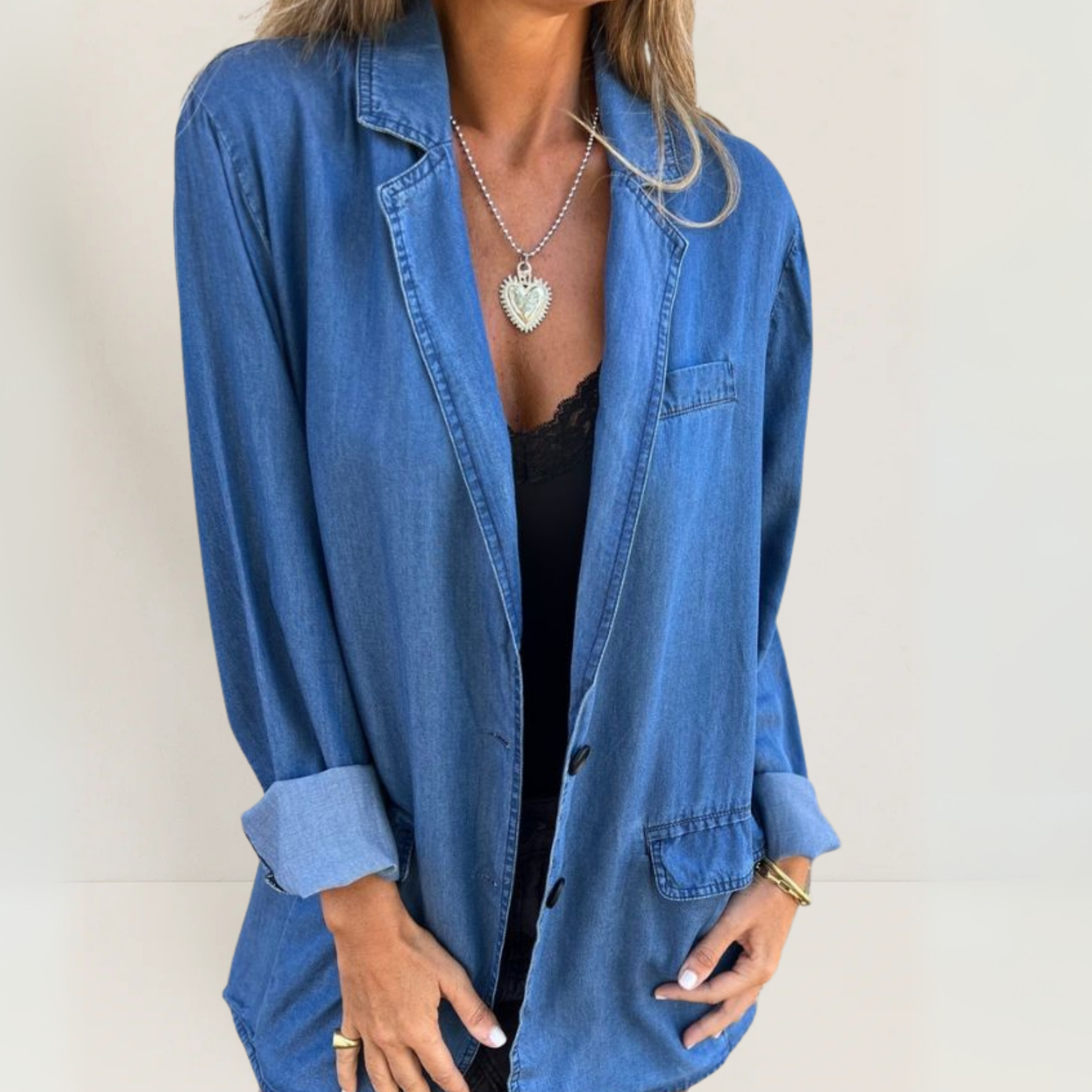 Holm™ | Oversized Denim Jakke