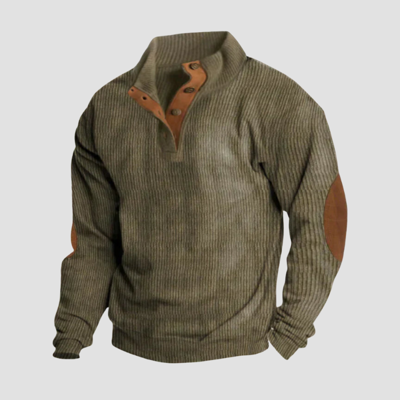 Holm™ | Sweater med høj krave og lange ærmer