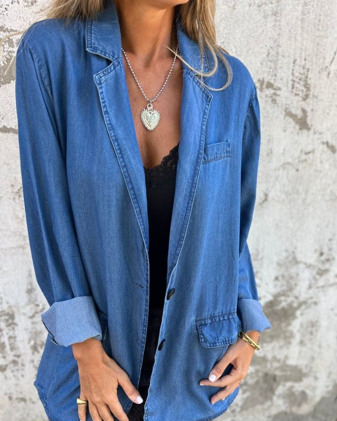 Holm™ | Oversized Denim Jakke