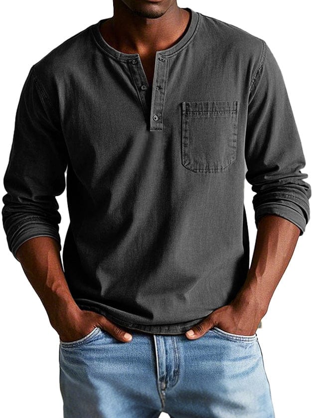 Holm™ | Vintage Henley Trøje