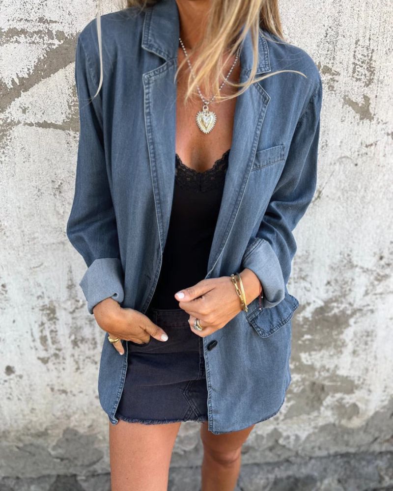 Holm™ | Oversized Denim Jakke