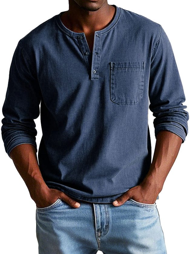 Holm™ | Vintage Henley Trøje