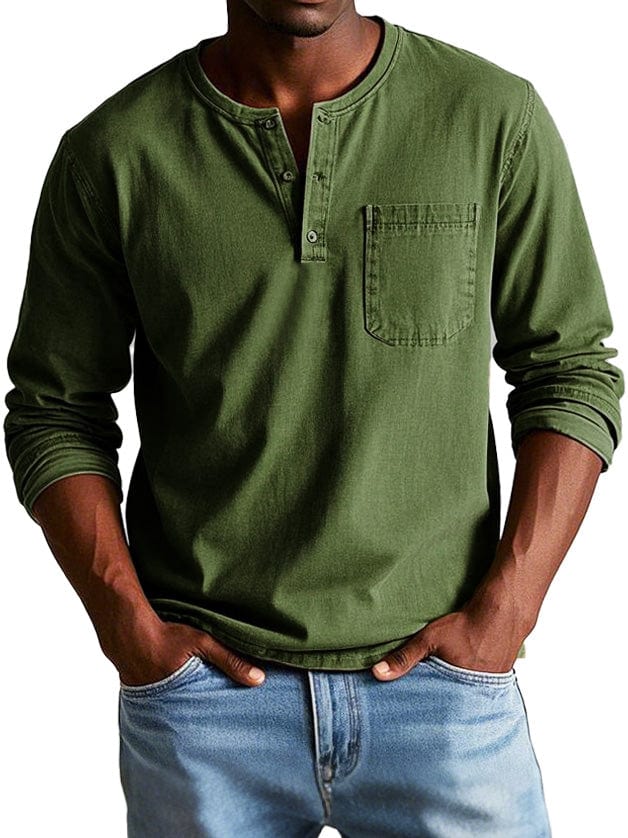 Holm™ | Vintage Henley Trøje