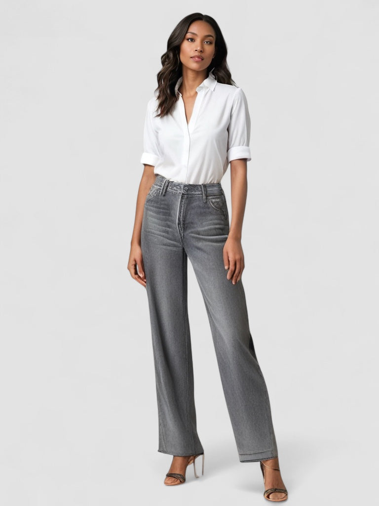 Holm™ | Grå Udstillet Jeans
