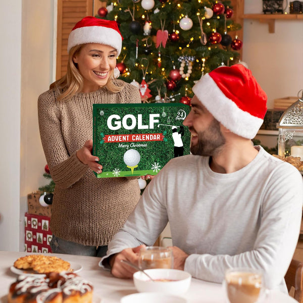 🔥 JULEUDSALG – 50% RABAT! 🎁 Over 50.000 solgte! Næsten udsolgt ✨ Golf Adventskalender 2025 til mænd – 24 dage med golfoverraskelser og juleglæde!