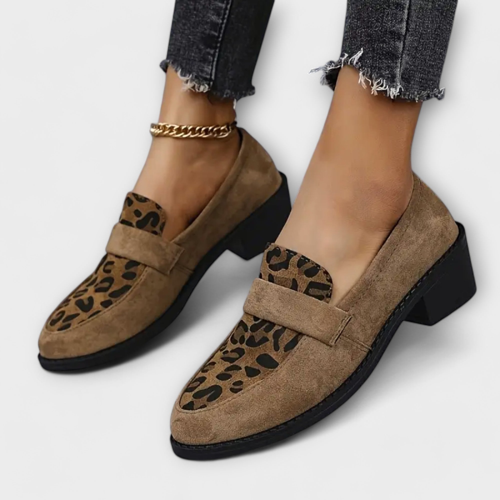 Holm™ | Ortopædiske Leopardprint Hæle