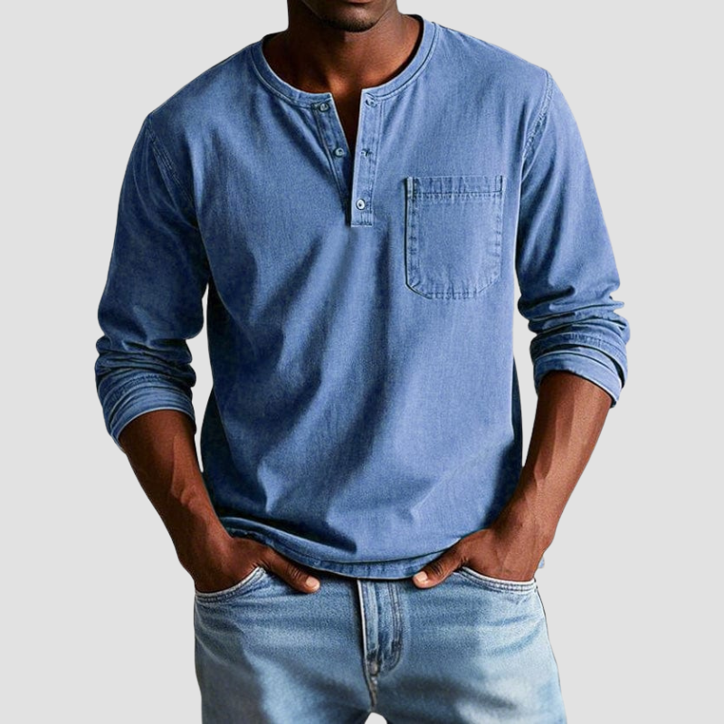 Holm™ | Vintage Henley Trøje