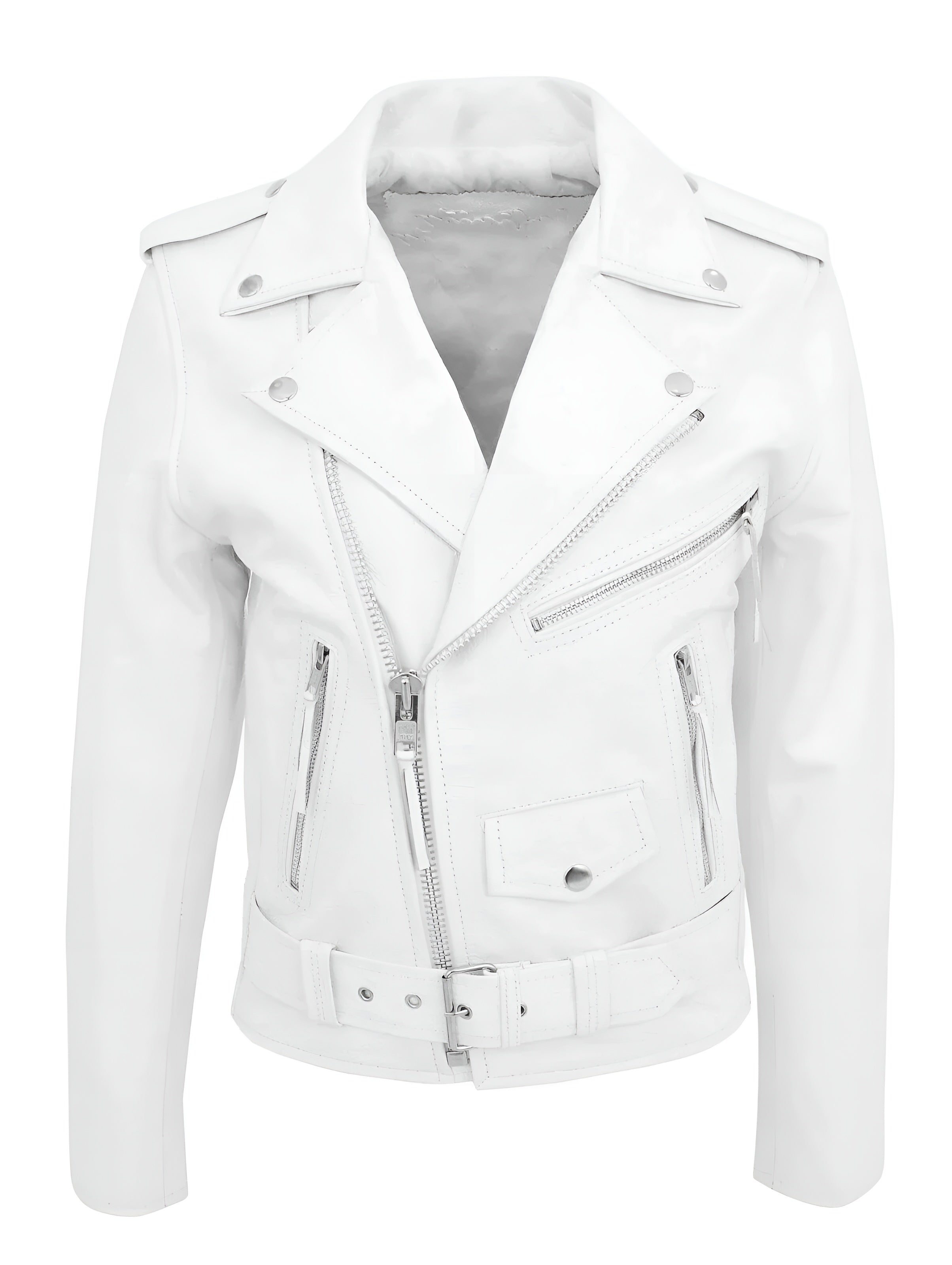 Holm™ | Klassisk Biker Læderjakke