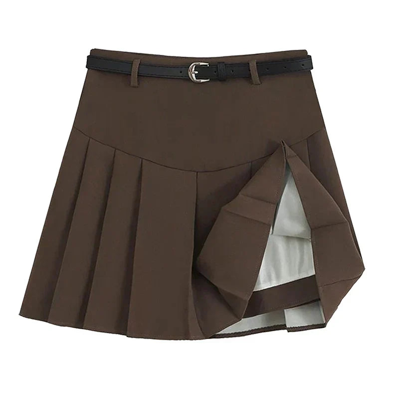 Holm™ | Den Plisserede Chic Shorts Nederdel