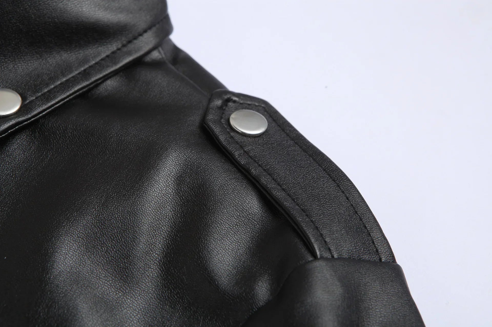 Holm™ | Klassisk Biker Læderjakke