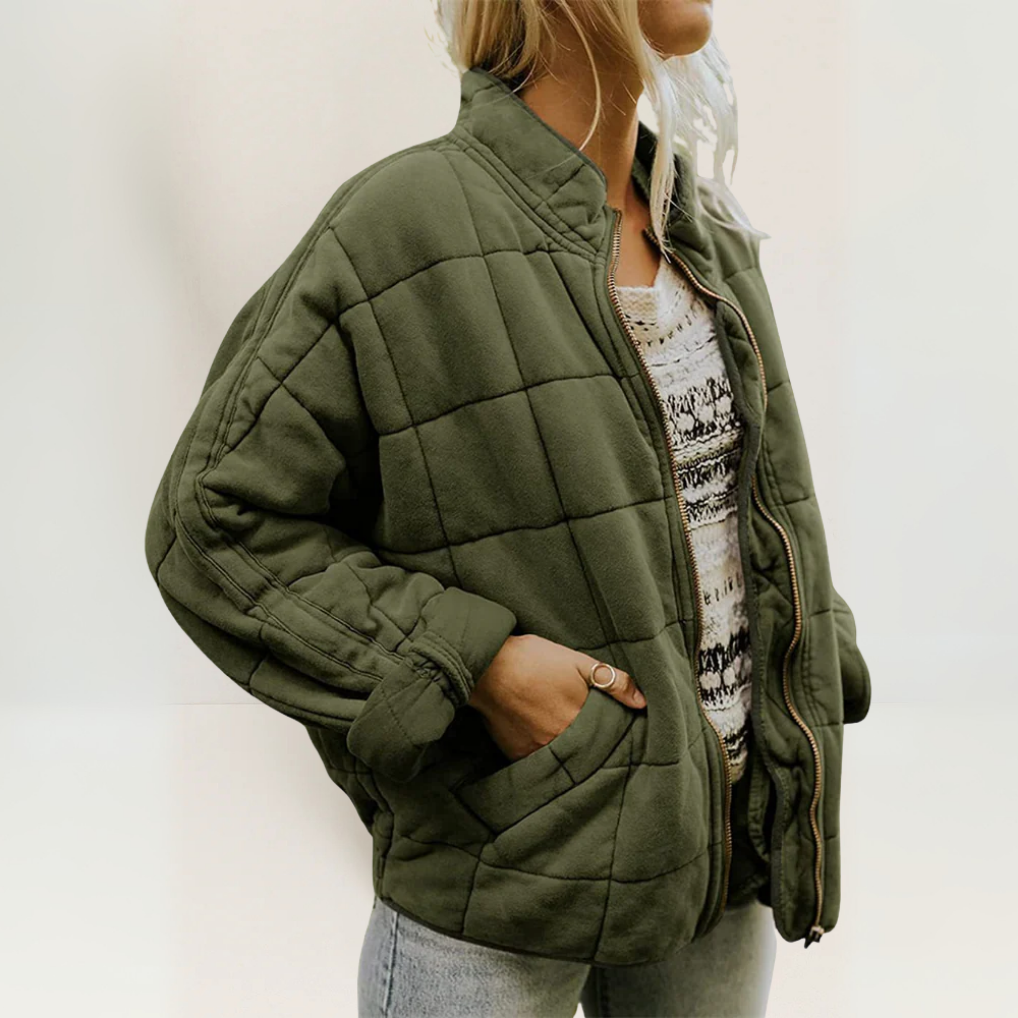 Holm™ | Quiltet overgangsjakke
