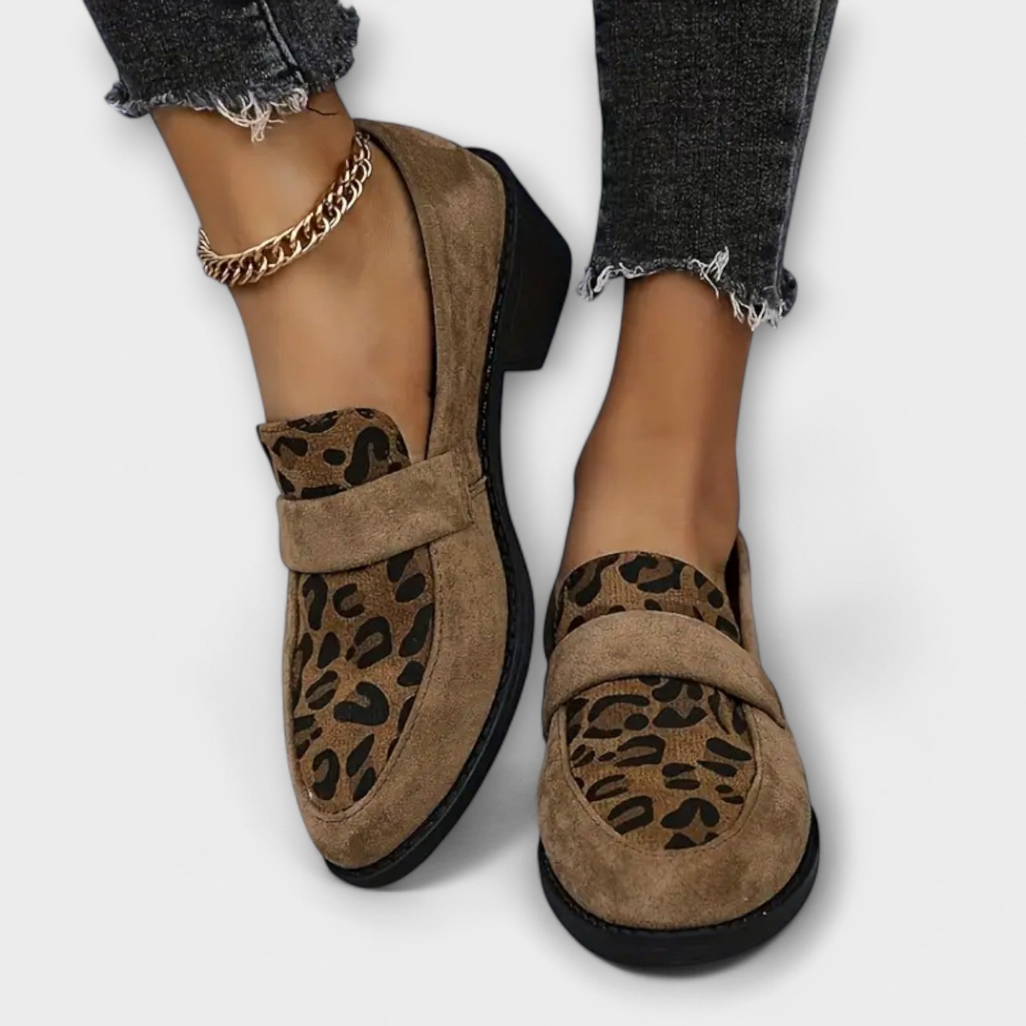 Holm™ | Ortopædiske Leopardprint Hæle