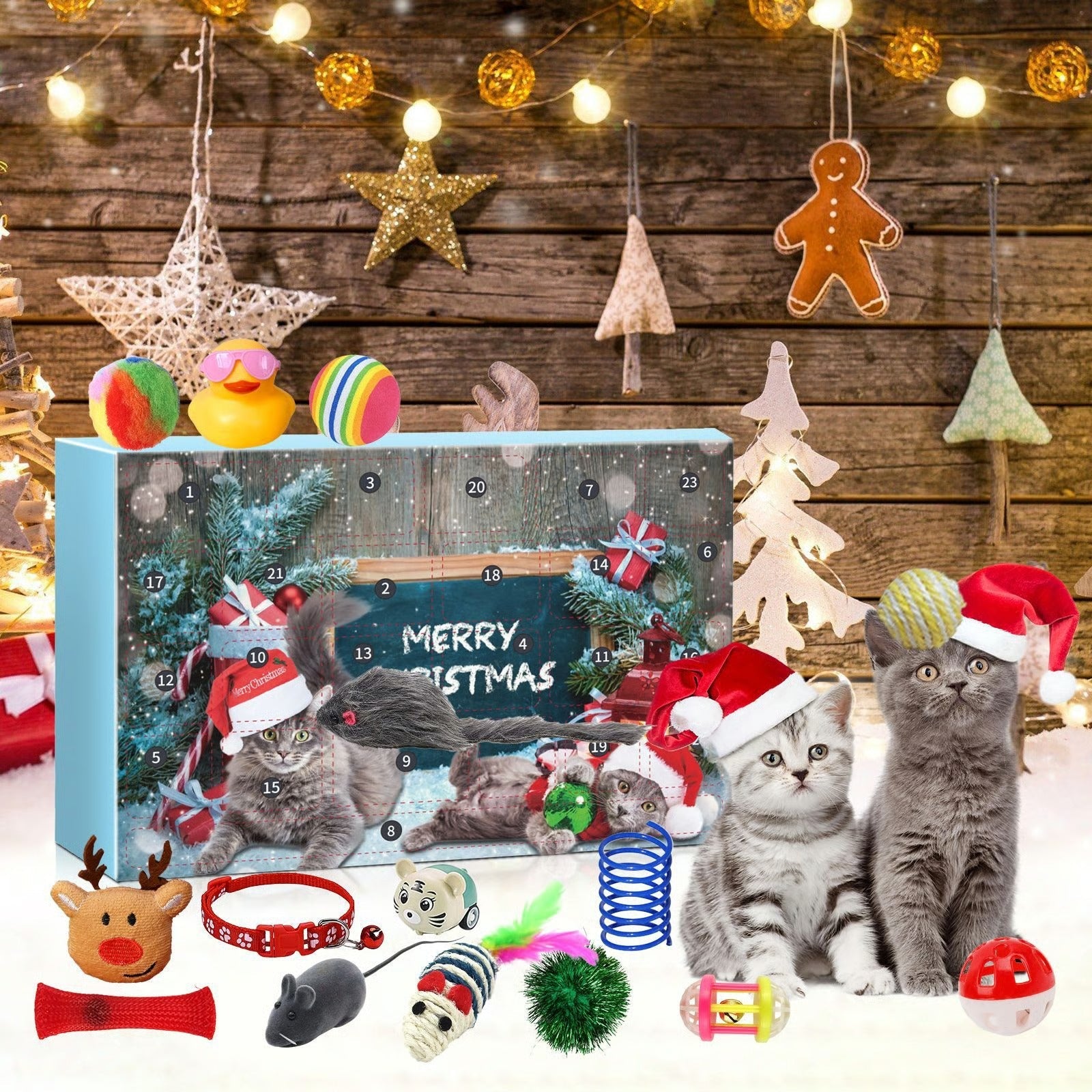 2025 Ny katte julekalender