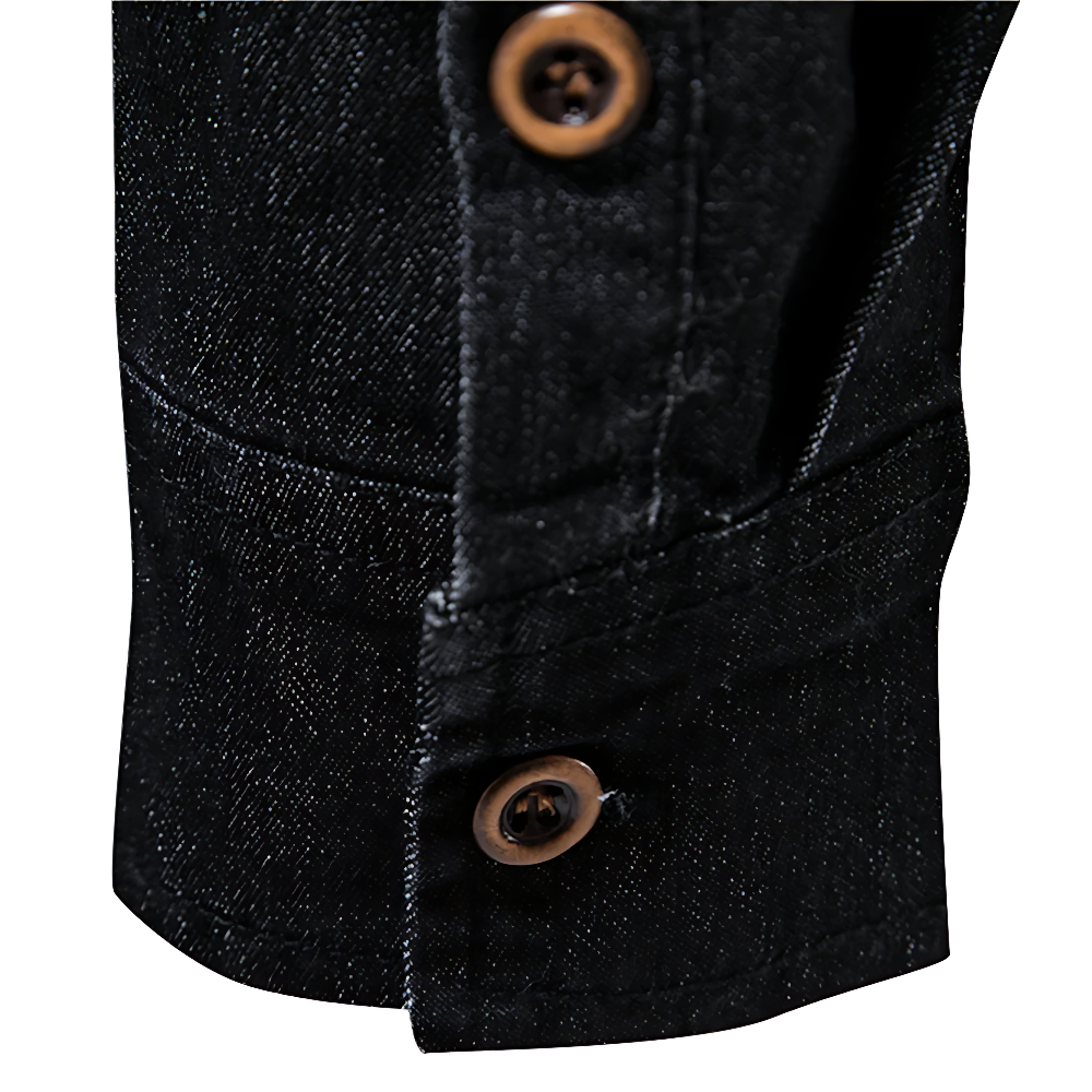 Holm™ | Klassisk Denim Skjorte