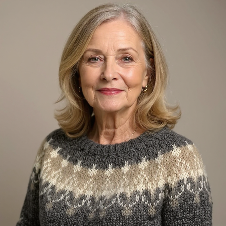 Angela | Vintage Islandpullover