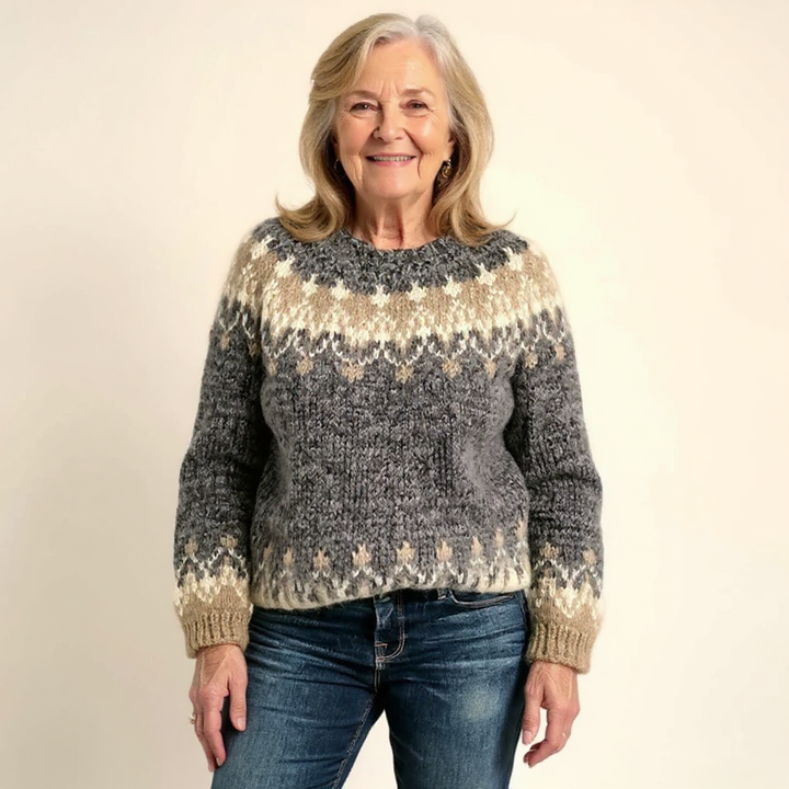 Angela | Vintage Islandpullover