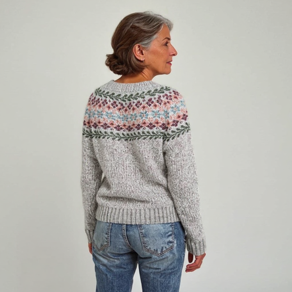 Bridget | Vintage Islandstrikpullover