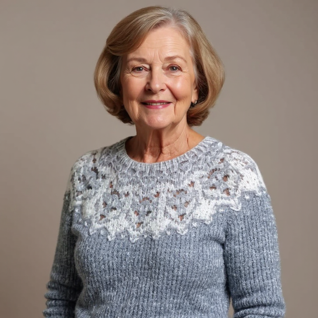 Jamie | Vintage Islandstrikpullover