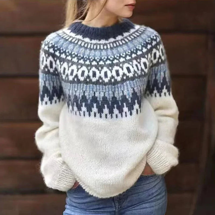 Janet | Vintage Islandstrikpullover