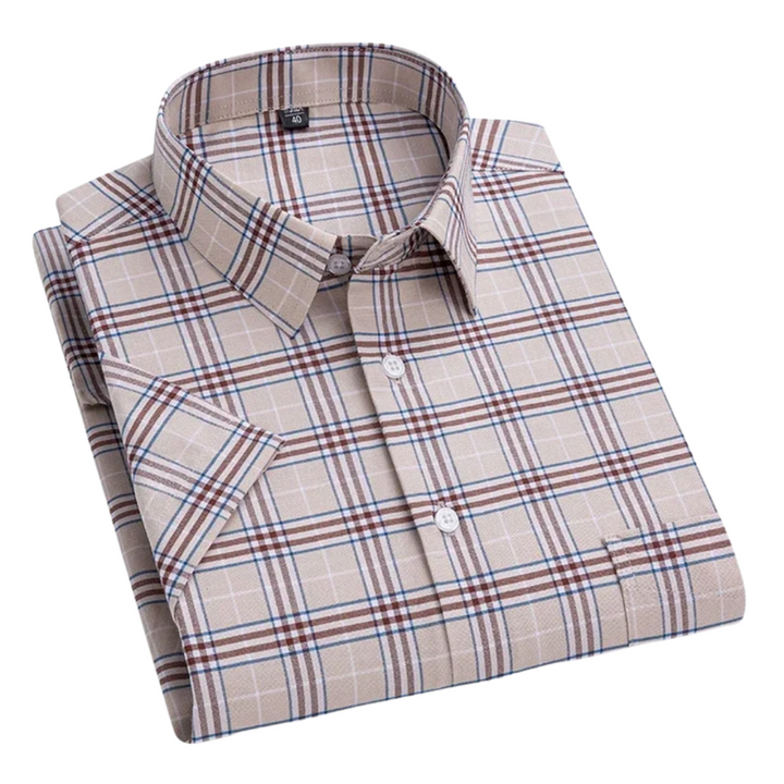 Kasper™ | Kortærmet Katoonskjorte