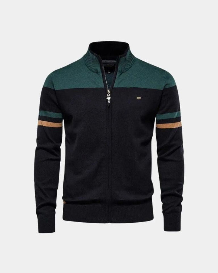 Mathias™ | Cardigan med Lynlås