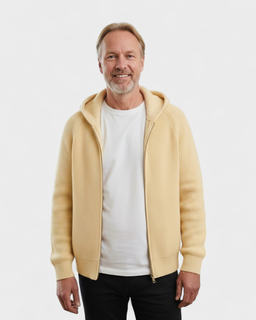 Tobias™ | Cardigan i merinould