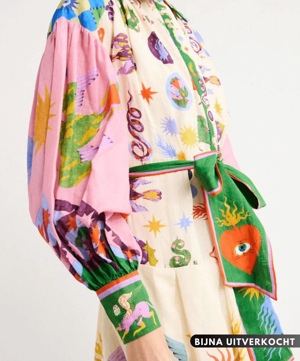 Solène | Elegant Italiensk Maxi Kjole